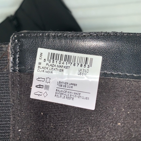 Women’s 6M CLARK’S PLAZA MARKET Black Leather Equestrian Style Riding Boots EXC - Picture 12 of 16